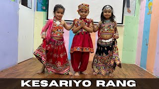 Kesariyo Rang  Kids Garba Dance Choreography  Navratri Dance Special  YR Dance Academy [upl. by Spevek]