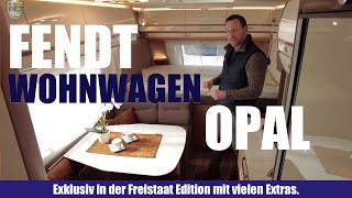 Freistaat Edition Wohnwagen Fendt Opal 515 SKF [upl. by Anivid405]