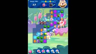 Candy Crush Saga Level 2858  Sugar Stars 11 Moves Completed [upl. by Fachanan]