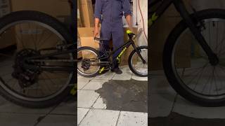 Unboxing of trek wahoo 20 asmr bicycle shortsfeed youtubeshorts [upl. by Graaf]