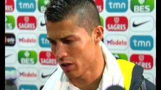 CRonaldo talks about his disallowed goal against Spain HQ [upl. by Eibber]