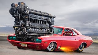 Big Engines Starting Up and Sound Compilation  Muscle Cars amp Amazing Modifications 2022 [upl. by Nnyladnarb996]