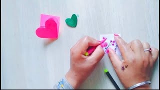 Beautiful Love Paper craft  handmade paper craft  diy wall decor ideas  wallhnaging craft [upl. by Jew]