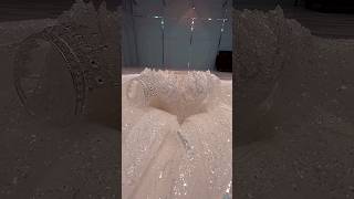 White Glitter Gown DRESS Design Collection Short Video YOUTUBE [upl. by Gaughan]