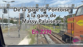 De Pontoise à Massy Palaiseau en Z2N [upl. by Weigle]