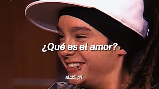 Haddaway  What Is Love I Subtitulada al Español tom kaulitz [upl. by Schmitt]