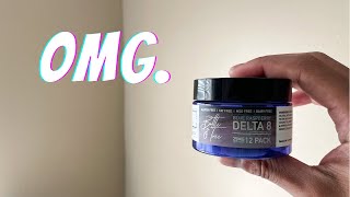 So I tried Delta8 gummies for the first time…  Bottle amp Tree Delta8 Gummies Blue Raspberry Review [upl. by Latvina502]