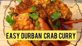 Easy Durban Crab Curry [upl. by Calderon]