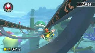 Wii Koopa Cape 150cc  156581  coco orel Mario Kart 8 Deluxe World Record [upl. by Ahsatam]