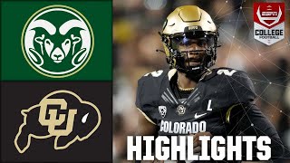 Colorado State Rams vs Colorado Buffaloes  Full Game Highlights [upl. by Attelahs]