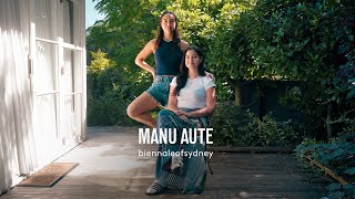 Manu Aute with Nikau Hindin for Biennale of Sydney 4K  Sony FX3 [upl. by Nirac]