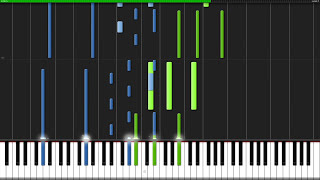 Undertale Main Theme  Undertale Piano Tutorial Synthesia [upl. by Nivad]