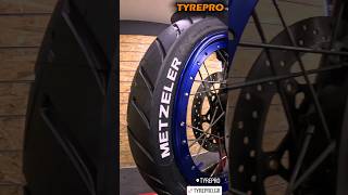 New Colorful Metzeler Tourance Next tires on Suzuki VStrom [upl. by Ecnatsnoc4]