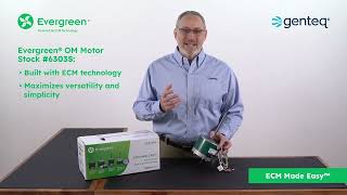 The New Genteq® Evergreen® OM Motor Makes ECM Easier [upl. by Leamhsi]