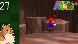 Lets Play Super Mario 64 27 Wigglers Red Coins [upl. by Sena]