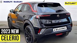 Celerio 2023 New Model 🔥 Launched Prices and Features  HINDI [upl. by Nosdivad]