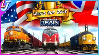 Train Simulator  Strength Challenge World Cup Race [upl. by Rema]