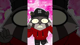 Freddy Fazbear Gets Revenge 2  Rocky Rakoon Animation Meme Shorts tiktok funny meme trending [upl. by Aaren430]