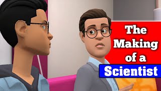 The Making of a Scientist Class 10 Animation in English  animated video [upl. by Dellora971]