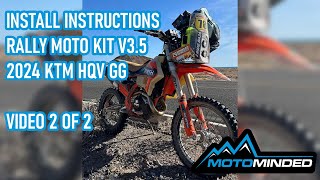 Rally Moto Kit v3 5 2024 install instructions part 2of 2 [upl. by Irahc]