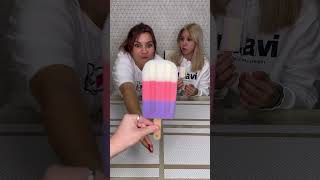 Choose ice cream challenge 😂 Why did she replace real snow ice cream shorts Best video by Hmelkofm [upl. by Sabu684]