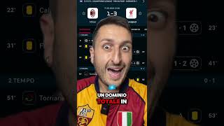 😱 MilanLiverpool 13‼️ milan liverpool championsleague ucl calcio football perte neiperte [upl. by Lizabeth]