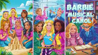 Barbie Musical Carol  Barbie rock n roll barbie kids lullaby [upl. by Loy407]