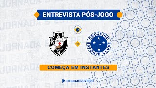 🎙ENTREVISTA COLETIVA  JULIANO BELLETTI  VASCO X CRUZEIRO [upl. by Rodablas]