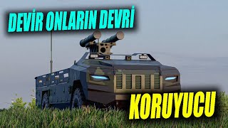 KORUYUCU sahaya çıkmaya hazır  Savunma Sanayi  Ukrayna UGV  Protector  Ukraine Russia war robot [upl. by Knepper812]