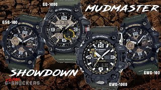 Casio G Shock Mudmaster Comparison Review  GSG100  GWG100  GG1000  GWG1000 [upl. by Ainoet480]