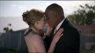 Interracial kiss  White Wedding [upl. by Dry313]