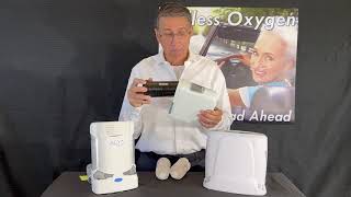 Inogen One G5 vs Arya Portable Oxygen Concentrator [upl. by Ahsinor]