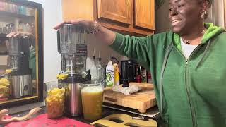 AMZCHEF SLOW MASTICATING JUICER [upl. by Eppillihp]