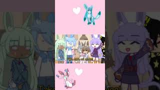 ° I want another sibling gacha trend but different °  shiny eeveelutions gacha trend meme skit [upl. by Llevert]