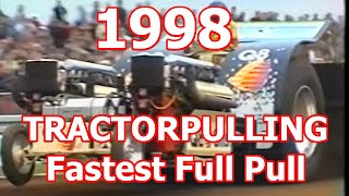 Fastest full pull at tractorpulling Erkelenz Holzweiler 1998 3400kg by Popeye tractorpulling team [upl. by Dickens]