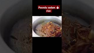 Poondu sadam Garlic 🧄 rice  shorts  Friends and family [upl. by Ariom]