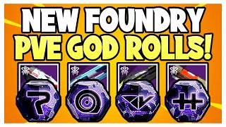 NEW Umbral Weapons PVE GOD ROLL Guide Foundry Weapon Guide  Destiny 2 Season of Plunder [upl. by Ekud]