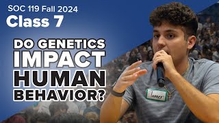 24FA Class 7 Genetics and Social Inequality  DNA and Human Behavior Lecture [upl. by Norehs477]