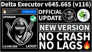 New Update Delta Executor v645665 v116 Latest Version  Best Roblox Executor For Android Mobile [upl. by Helaine]