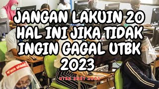 20 LARANGAN PESERTA UTBK SNBT 2023 [upl. by Newbold]