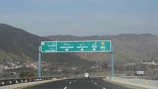 Hazara Motorway E35 expressway Pakistan [upl. by Ardnaxila]