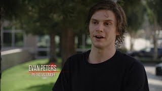 Evan Peters as Pietro INTERVIEWEDThe Making of Wandavision [upl. by Anoval]