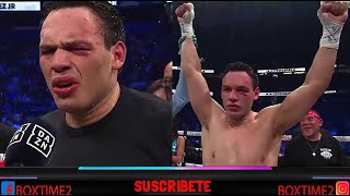 UN OXIDADO CHAVEZ JR GANA SU PELEA POR DECISIÓN CON ABUCHEO INCLUIDO quotQUIERO PELEAR CON JAKE PAULquot [upl. by Xino]