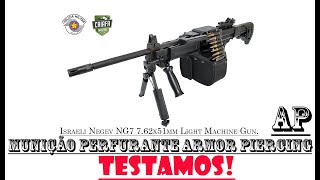 TESTAMOS a LMG NEGEV 762 MM ARMAS PMESP [upl. by Arden]