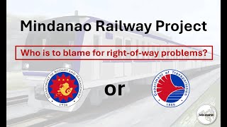 Is the Department of Budget amp Management blocking rightofway funds for the Mindanao Railway [upl. by Anema838]