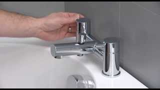 Bath shower mixer  Ceramic disc flow valve maintenance and replacement [upl. by Neevan]