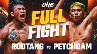 Muay Thai Rivals Collide 🤜💥🤛 Rodtang vs Petchdam  Full Fight [upl. by Enamrahs]