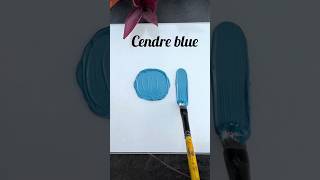 How to get cendre blue colour by acrylics  acrylic colour mixing for cendre blue cendre blue [upl. by Gunzburg]