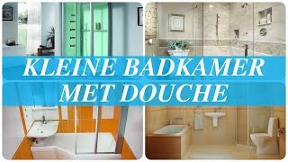 Kleine badkamer met douche [upl. by Bendick]