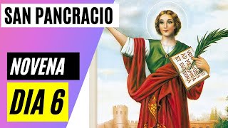 🥇NOVENA A SAN PANCRACIO DIA 6 ✅ Novena a San Pancracio SEXTO DÍA  Novena para conseguir Trabajo [upl. by Rosecan]